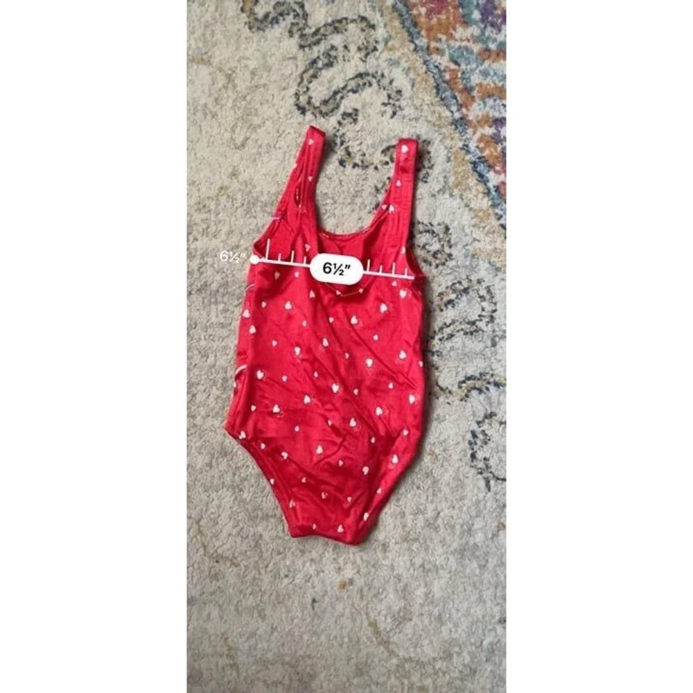 Vintage hearts and bows swimsuit